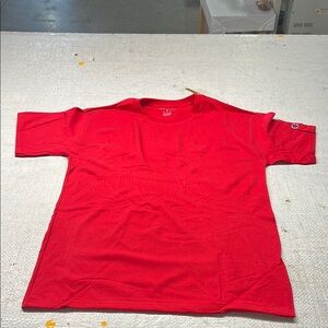 Champion Red Short Sleeve Tee